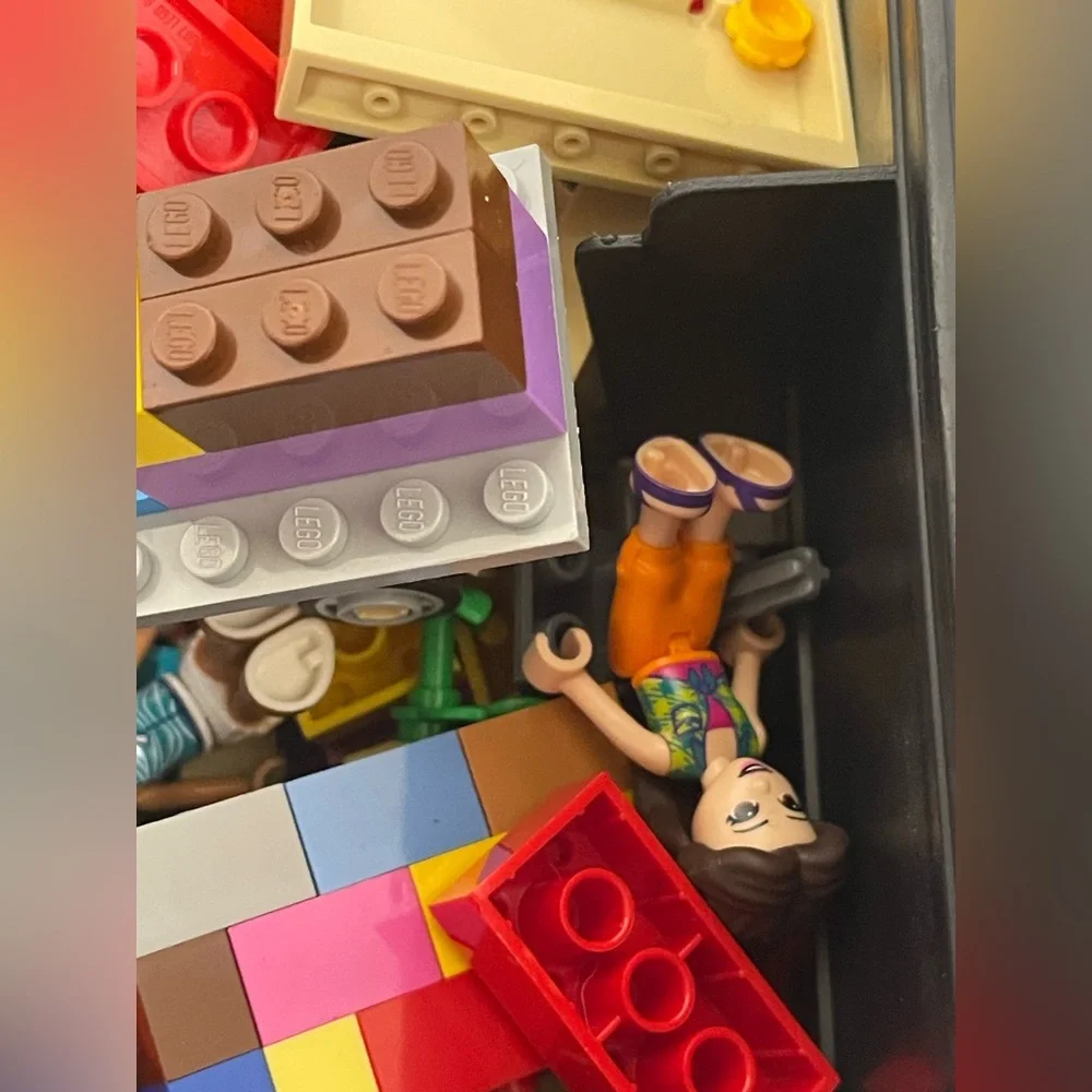 LEGO Brick Bulk Bag Mixed Pieces Minifig Parts‎ Playset Building Lot 2 Pounds